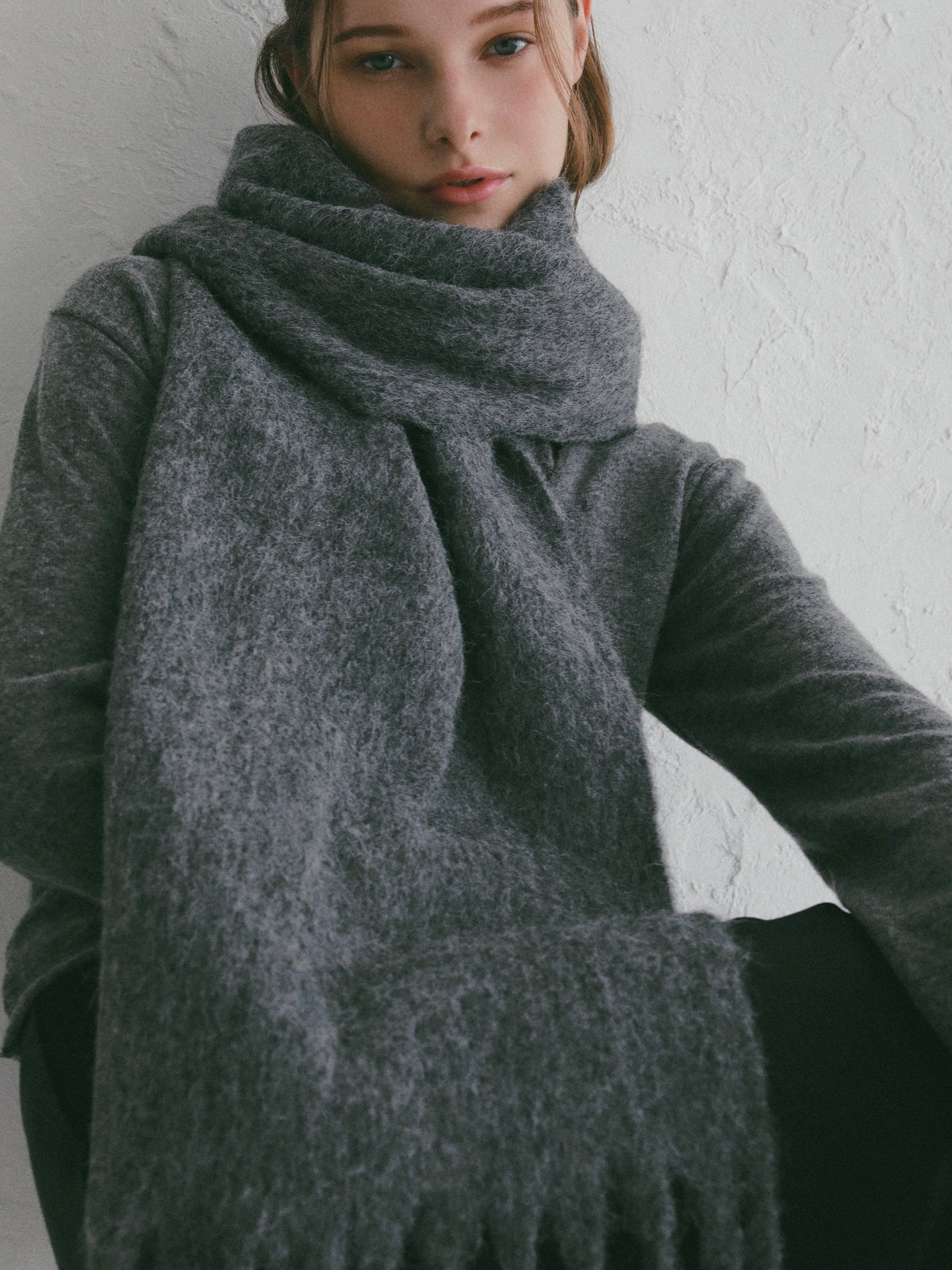 【célon】wool cozy muffler