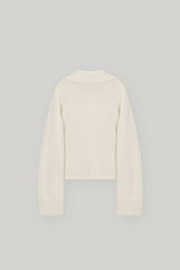【ELBORN】Vaerin Wool Cashmere Collar Knit