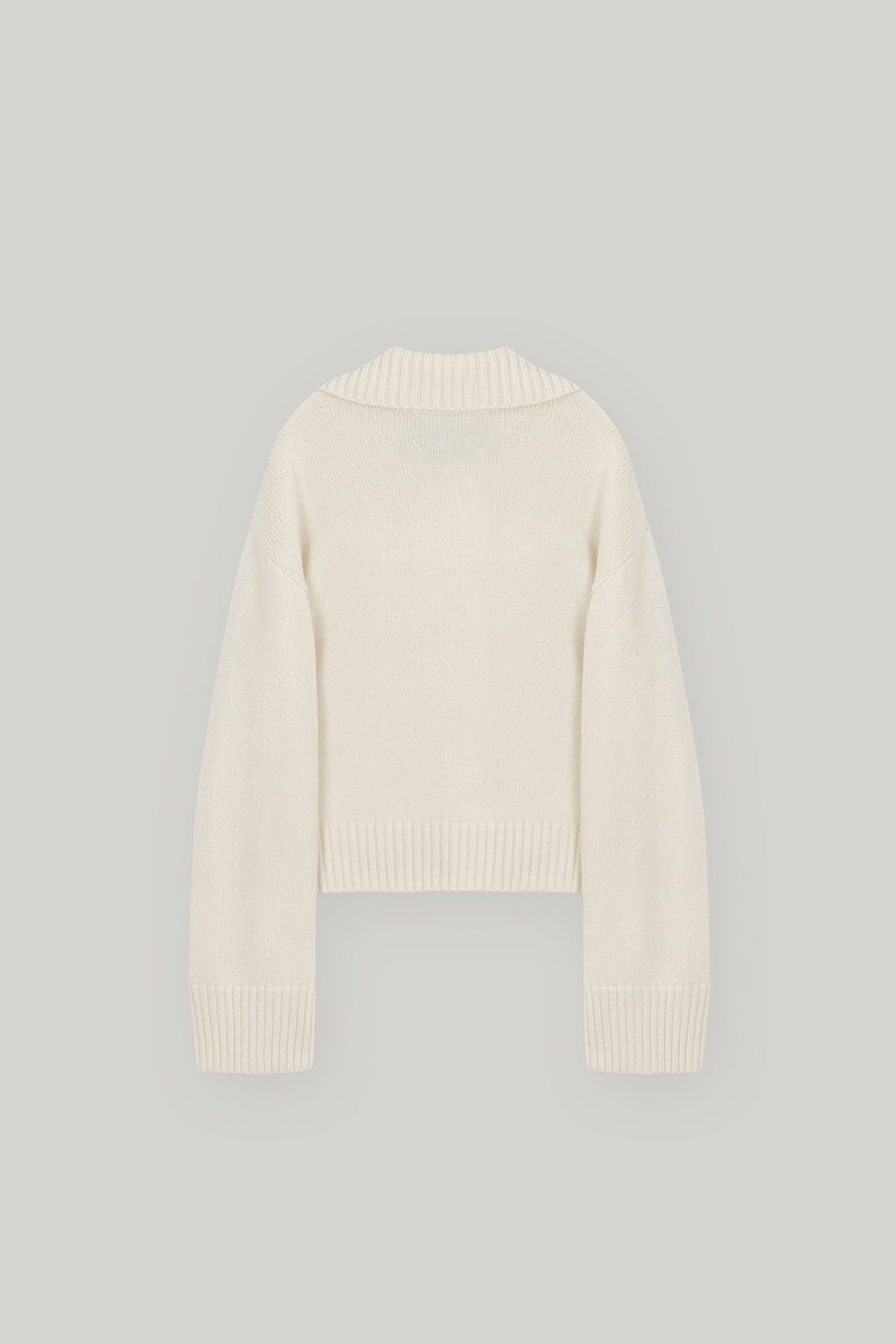 【ELBORN】Vaerin Wool Cashmere Collar Knit