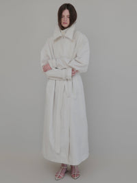 【AMOMMA】DOUBLE COLLAR TRENCH COAT