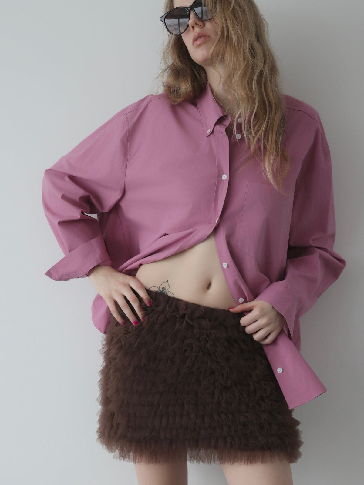 【AMOMMA】AUDREY TULLE SKORT