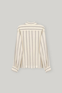 【ELBORN】Alexis Stripe Silk Shirt