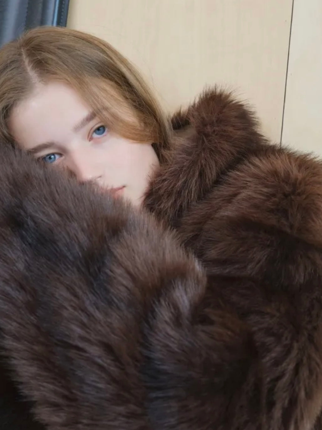 【KUMÉ】Reversible Faux Fur Jacket