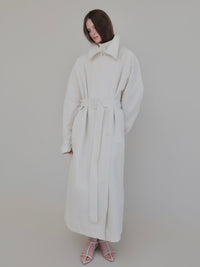 【AMOMMA】DOUBLE COLLAR TRENCH COAT