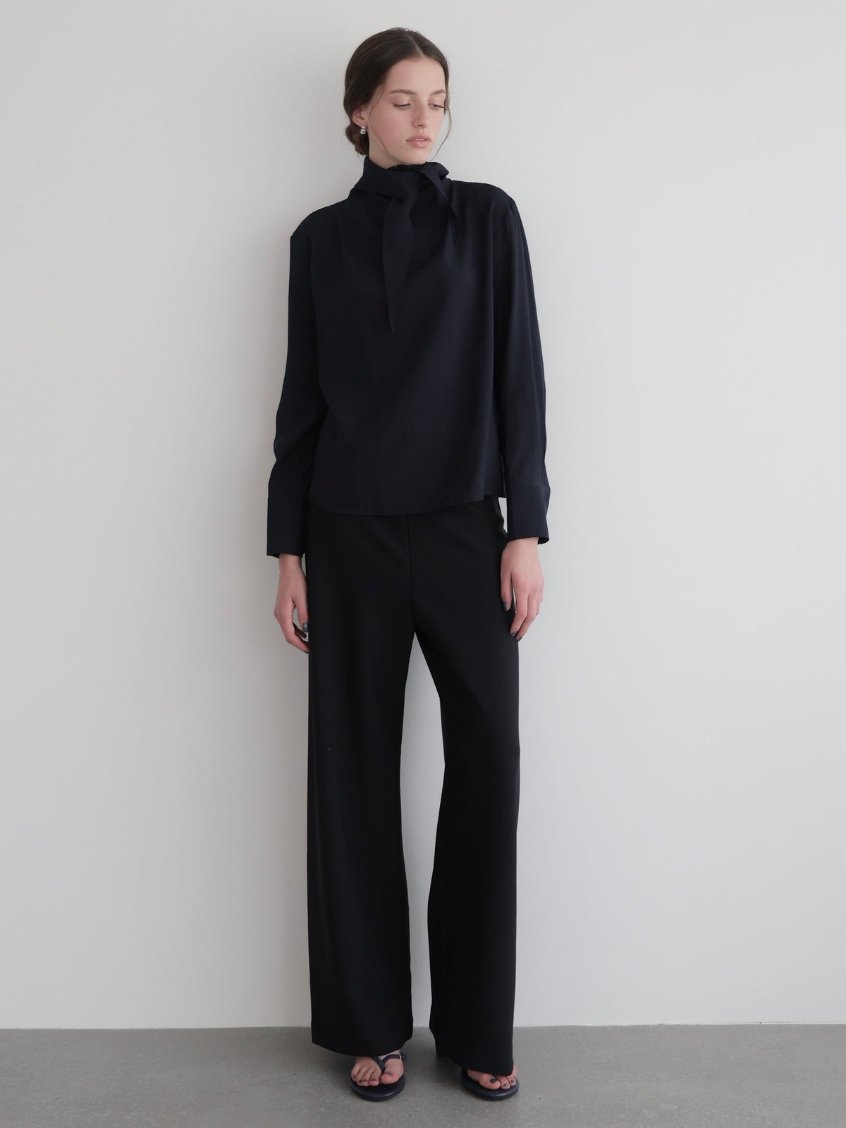 【NOWNS】Inès | Soft banding pants