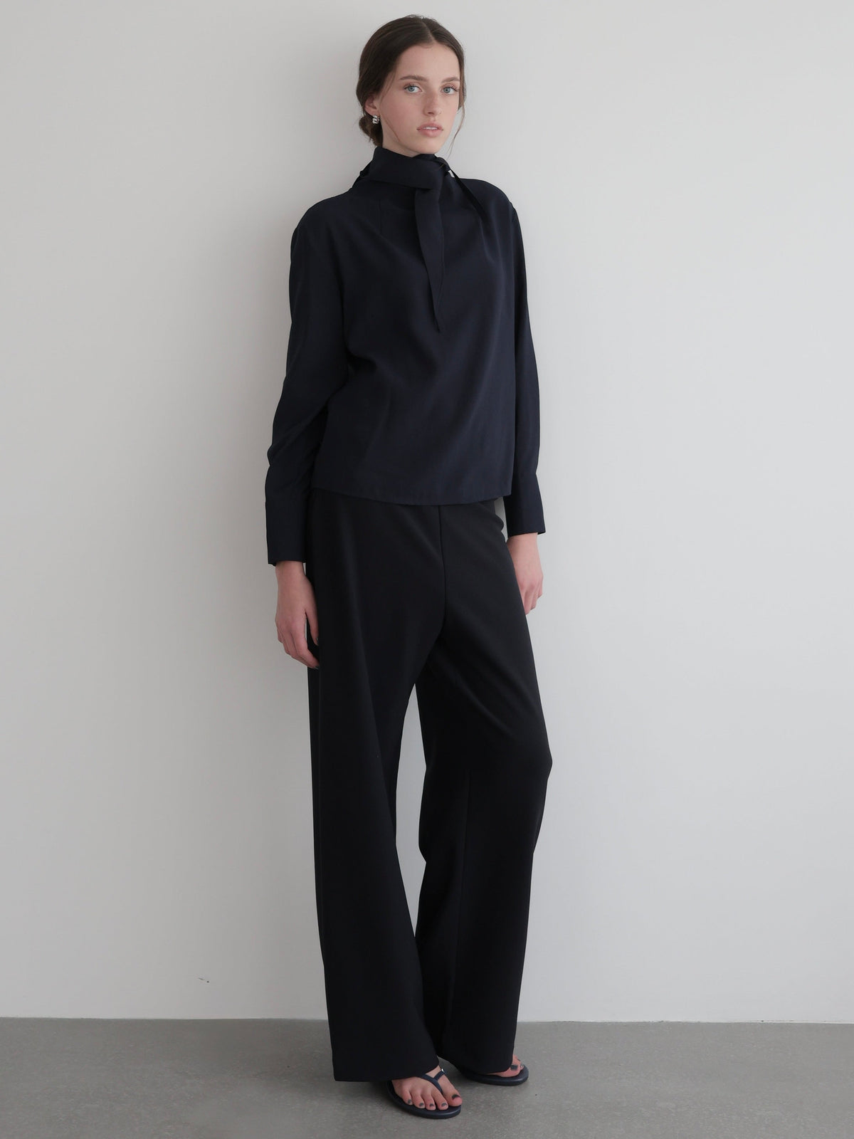【NOWNS】Inès | Soft banding pants