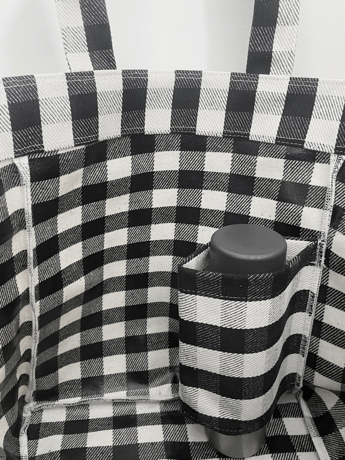 【SAMPLE SALE / swanë】gingham big tote bag