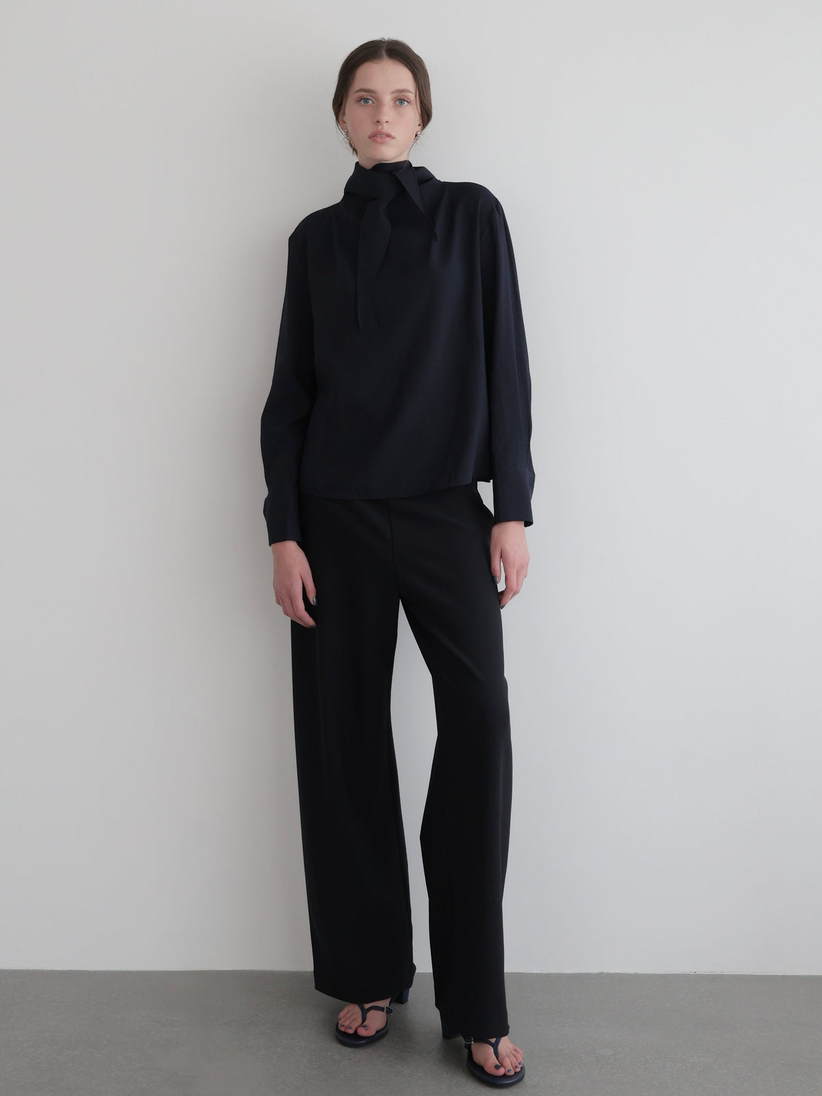 【NOWNS】Inès | Soft banding pants