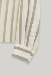 【ELBORN】Alexis Stripe Silk Shirt