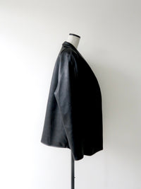 【célon】Belted Leather Jacket