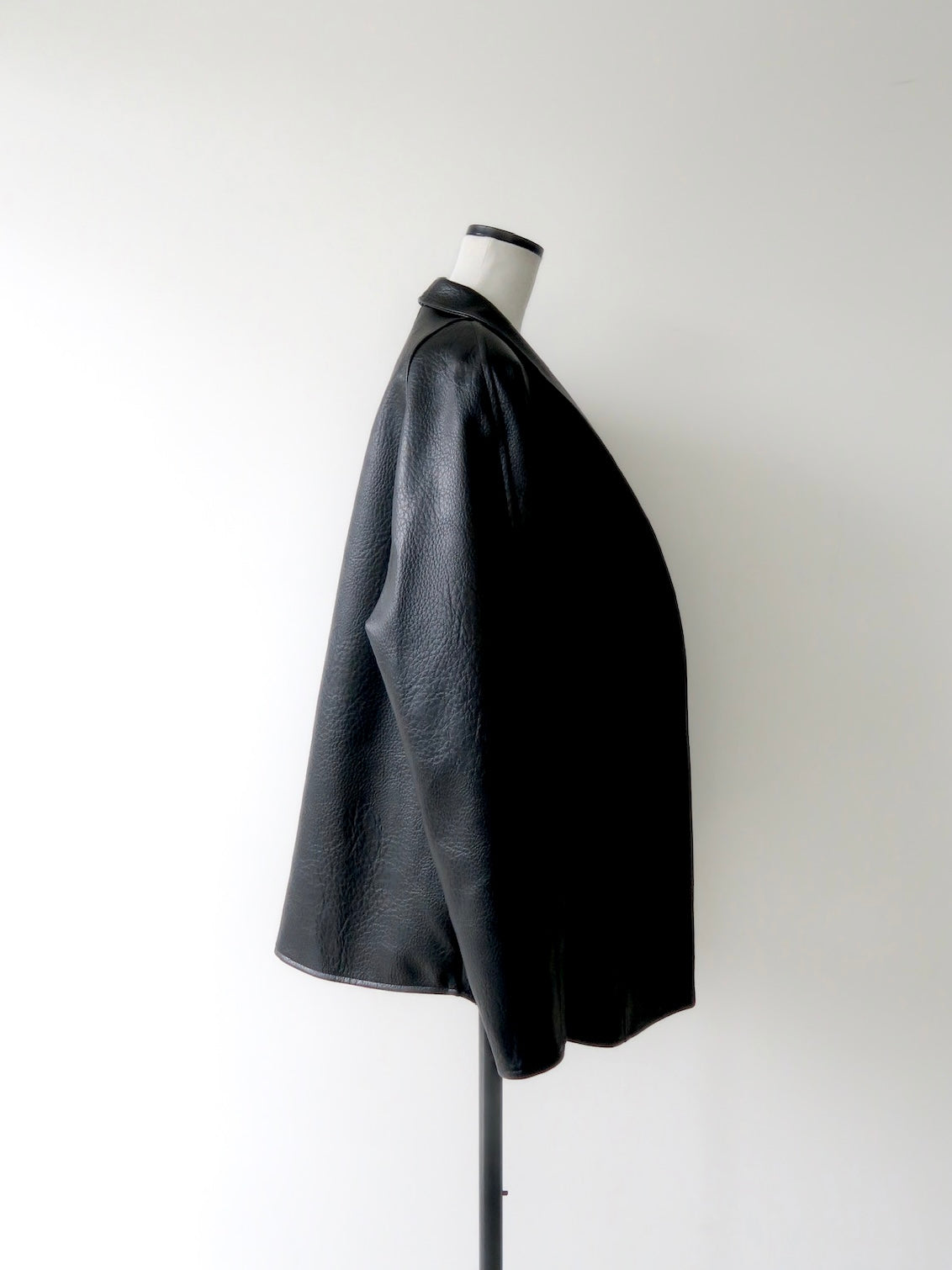 【célon】Belted Leather Jacket