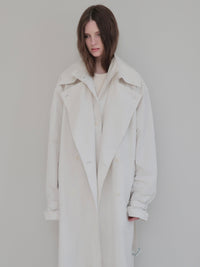 【AMOMMA】DOUBLE COLLAR TRENCH COAT