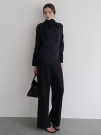 【NOWNS】Inès | Soft banding pants
