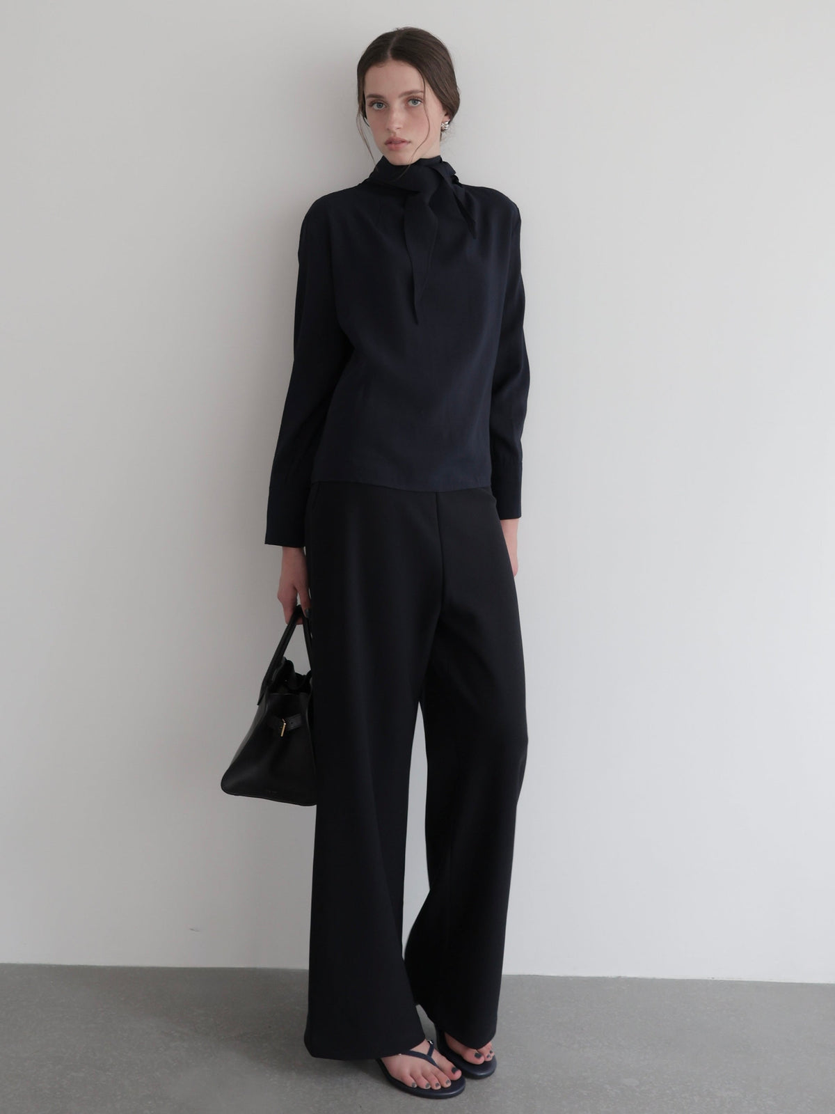 【NOWNS】Inès | Soft banding pants