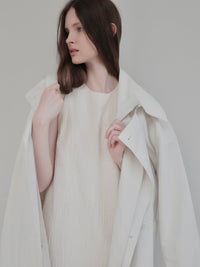 【AMOMMA】DOUBLE COLLAR TRENCH COAT
