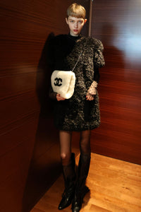 【AMOMMA】CANDY MINI FUR DRESS