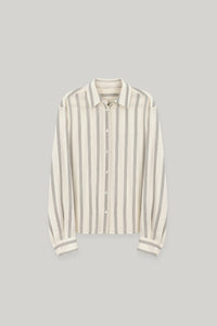 【ELBORN】Alexis Stripe Silk Shirt