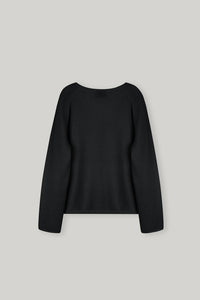 【ELBORN】Rona Wool V-neck Knit Top