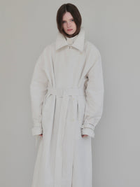【AMOMMA】DOUBLE COLLAR TRENCH COAT