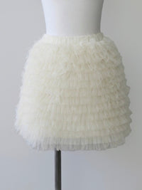 【AMOMMA】AUDREY TULLE SKORT