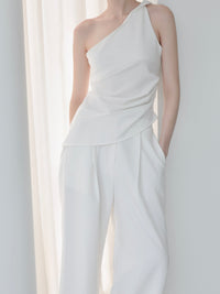 【NOWNS】Lou | One Shoulder Top