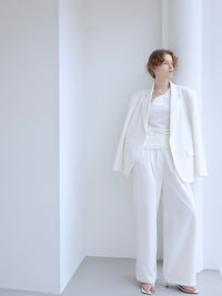 【NOWNS】Lou | Single Tuck Banding Pants