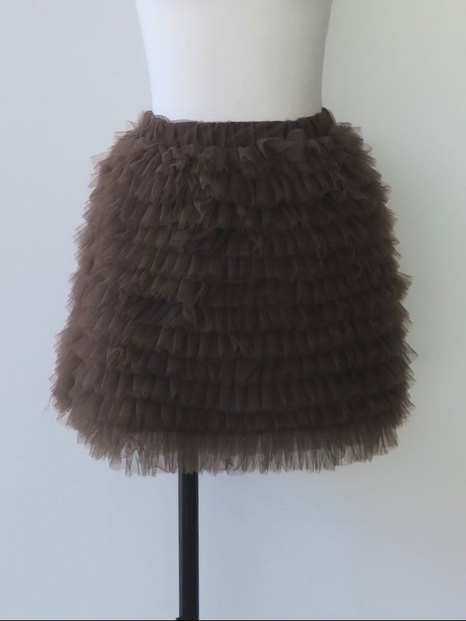 【AMOMMA】AUDREY TULLE SKORT