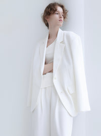 【NOWNS】Lou | Single Tuck Banding Pants