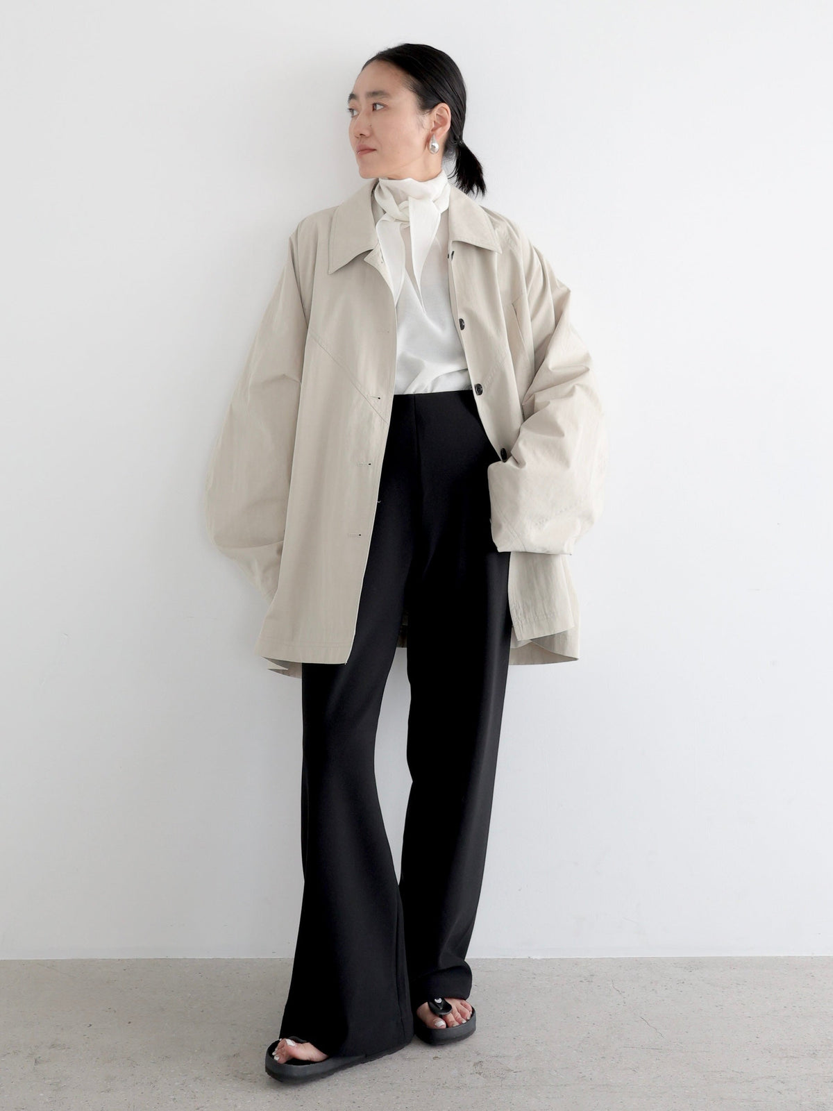 【NOWNS】Inès | Soft banding pants