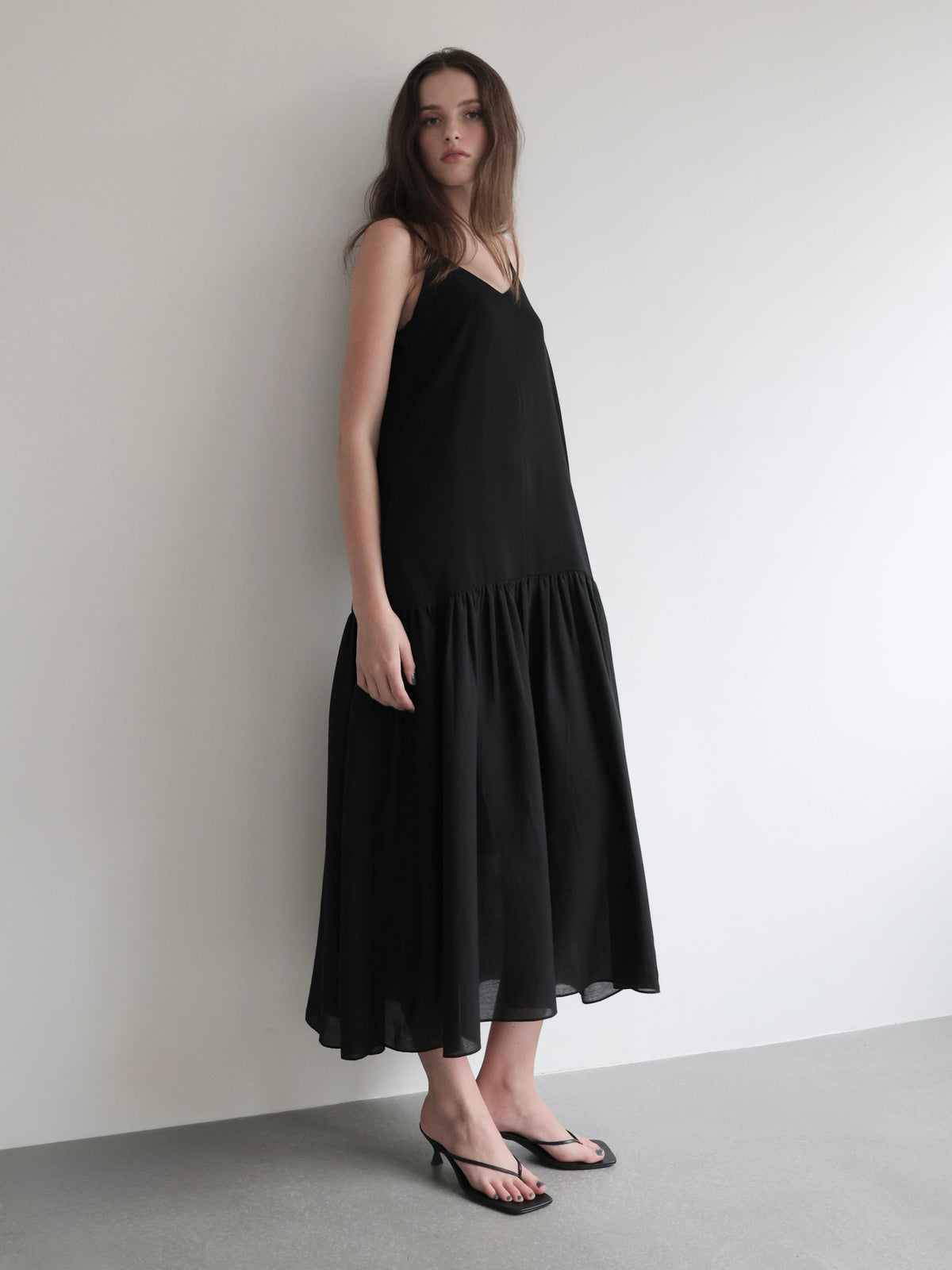 【NOWNS】Nadine | Tiered cami dress