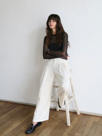 [ sample sale ] glitter sheer tops