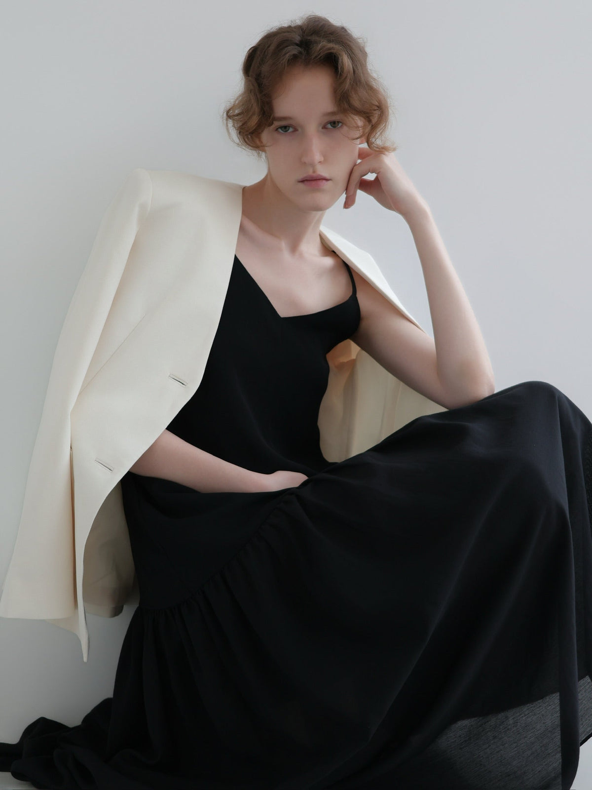 【NOWNS】Nadine | Tiered cami dress