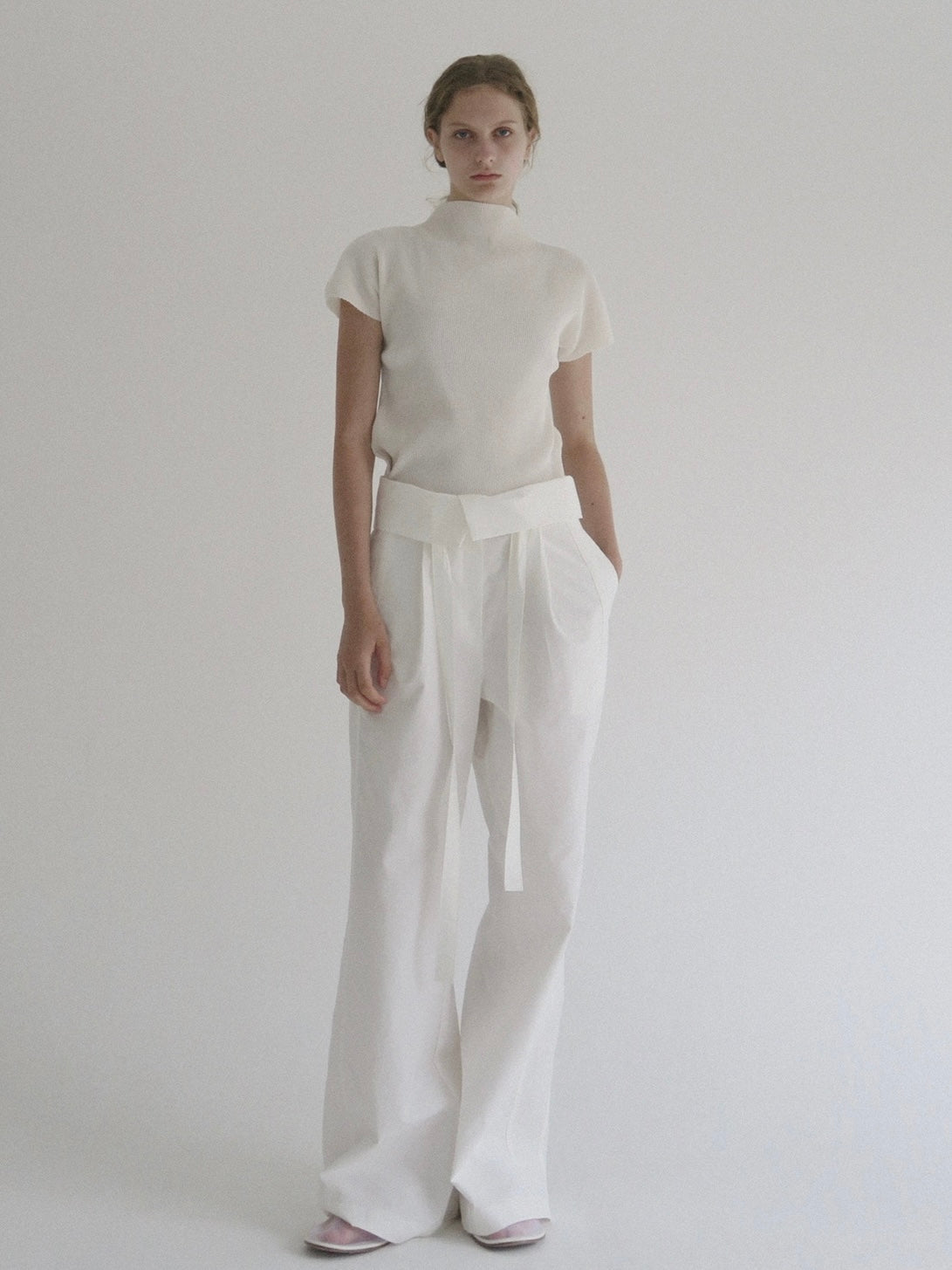[NOWNS] Claire | Belt pants