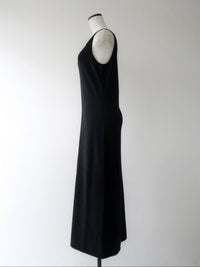 wool boat neck knit dress