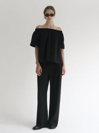 【NOWNS】Inès | Soft banding pants