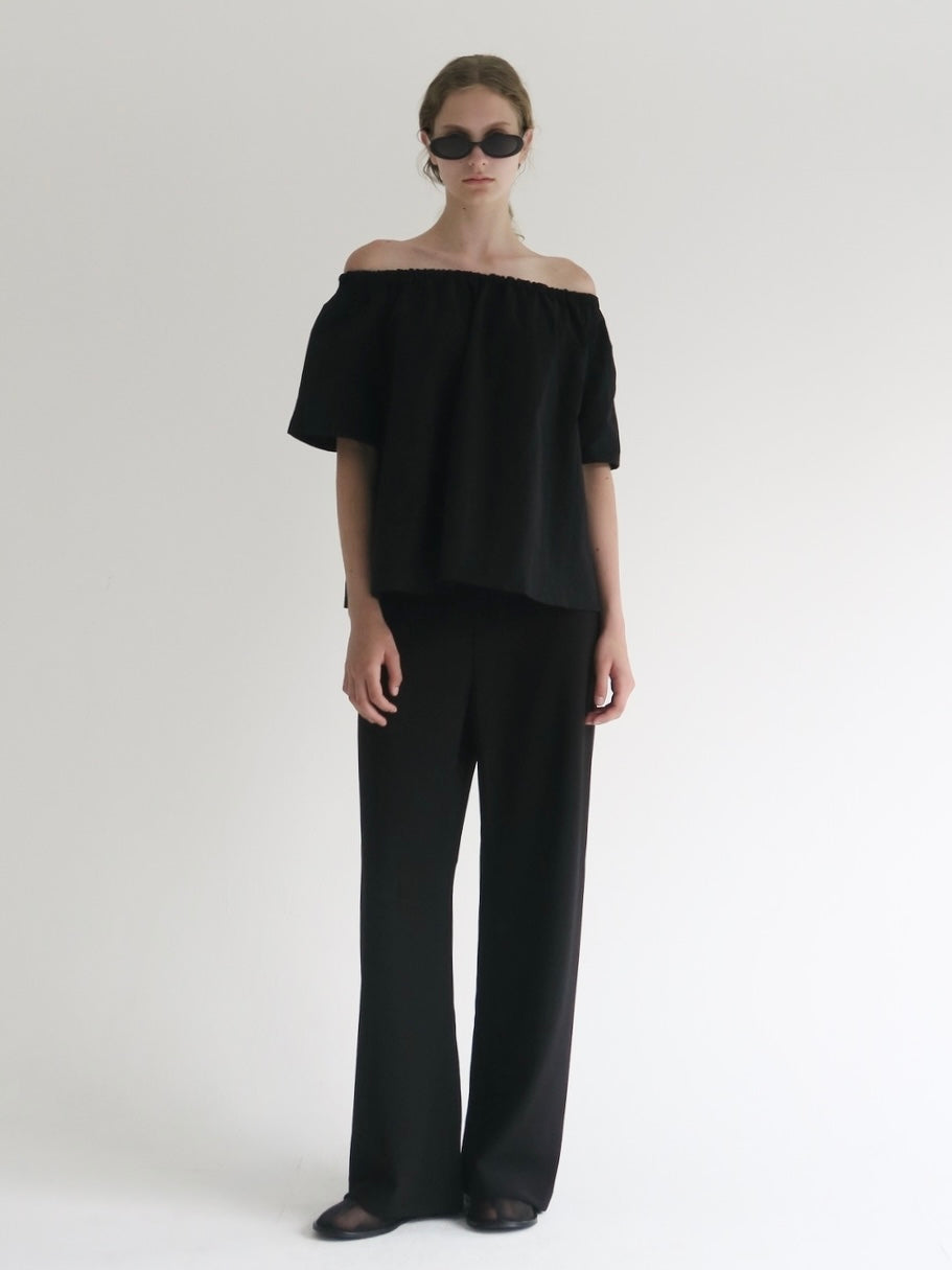 【NOWNS】Inès | Soft banding pants