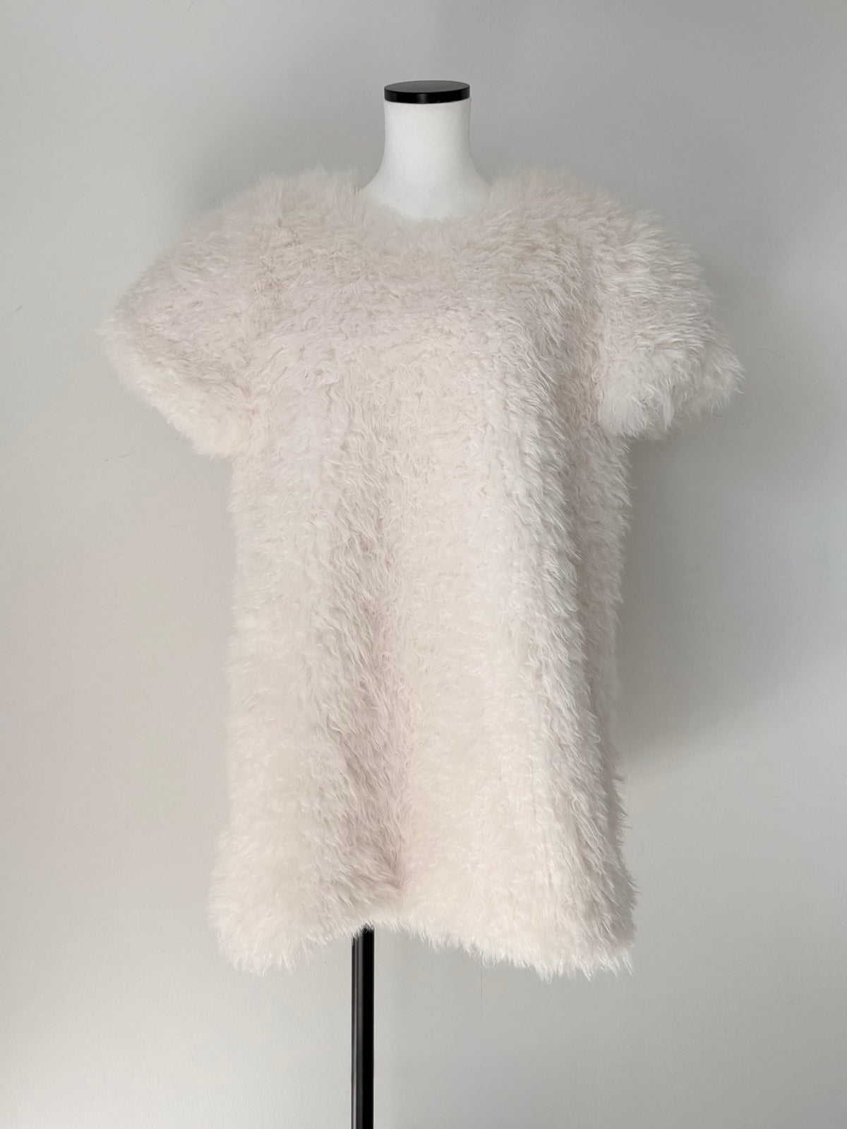 【AMOMMA】CANDY MINI FUR DRESS