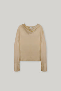 【ELBORN】Allison Cowl-neck Blouse