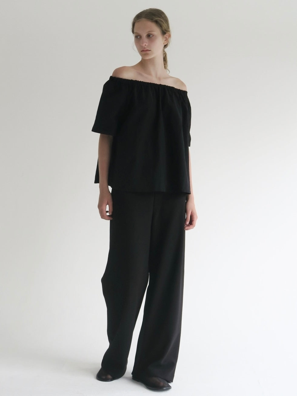 【NOWNS】Inès | Soft banding pants