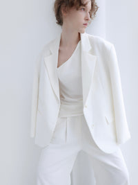 【NOWNS】Lou | Single-breasted tailored jacket
