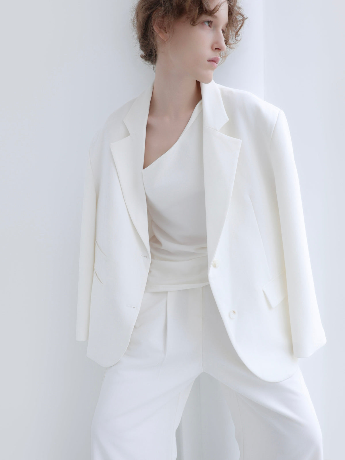 【NOWNS】Lou | Single-breasted tailored jacket