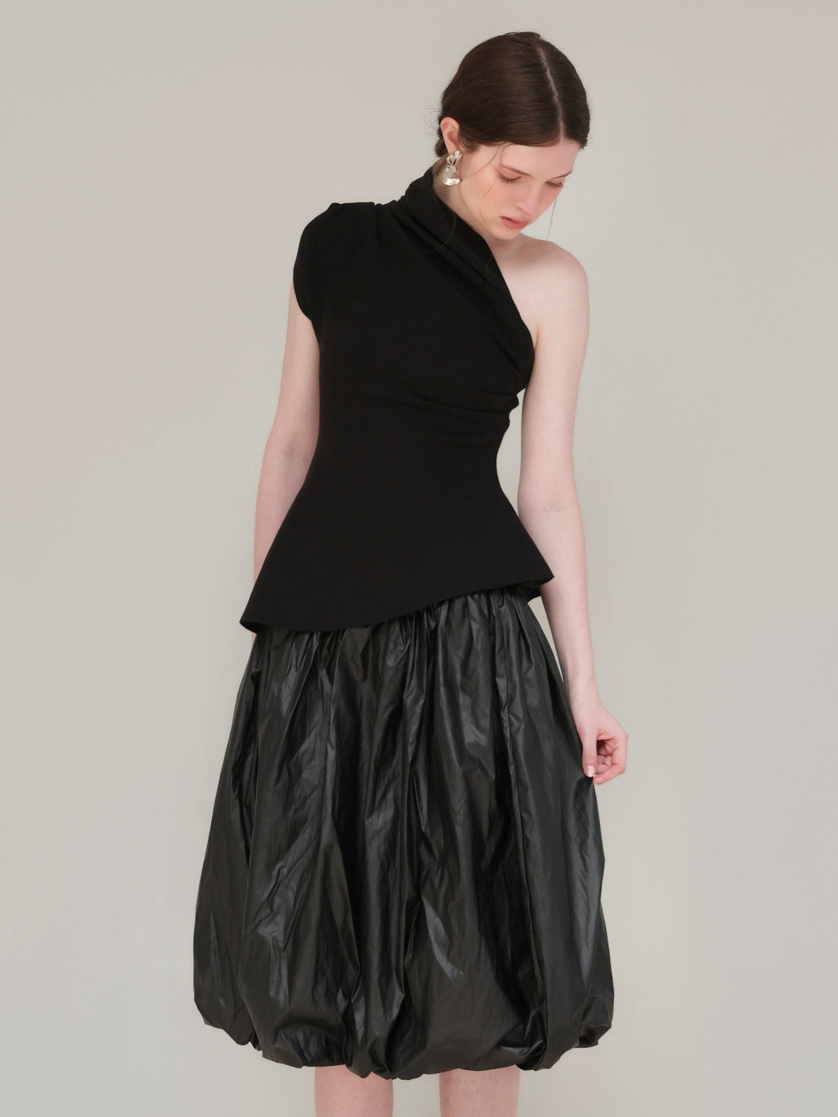 SHIMMER BALLOON SKIRT