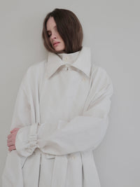 【AMOMMA】DOUBLE COLLAR TRENCH COAT