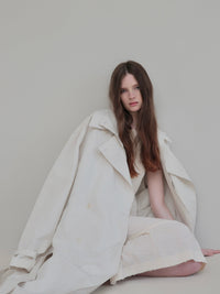 【AMOMMA】DOUBLE COLLAR TRENCH COAT