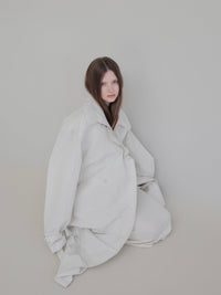 【AMOMMA】DOUBLE COLLAR TRENCH COAT