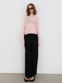 【NOWNS】Inès | Soft banding pants