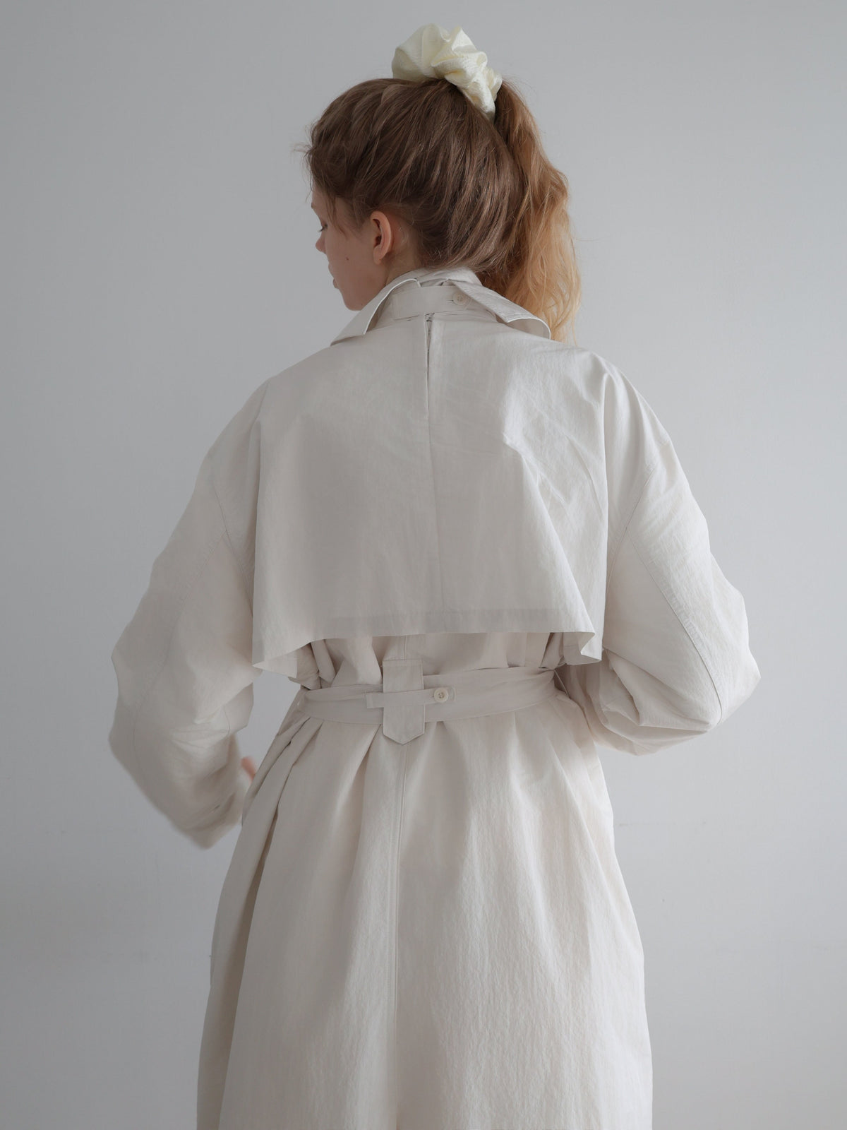 【AMOMMA】DOUBLE COLLAR TRENCH COAT