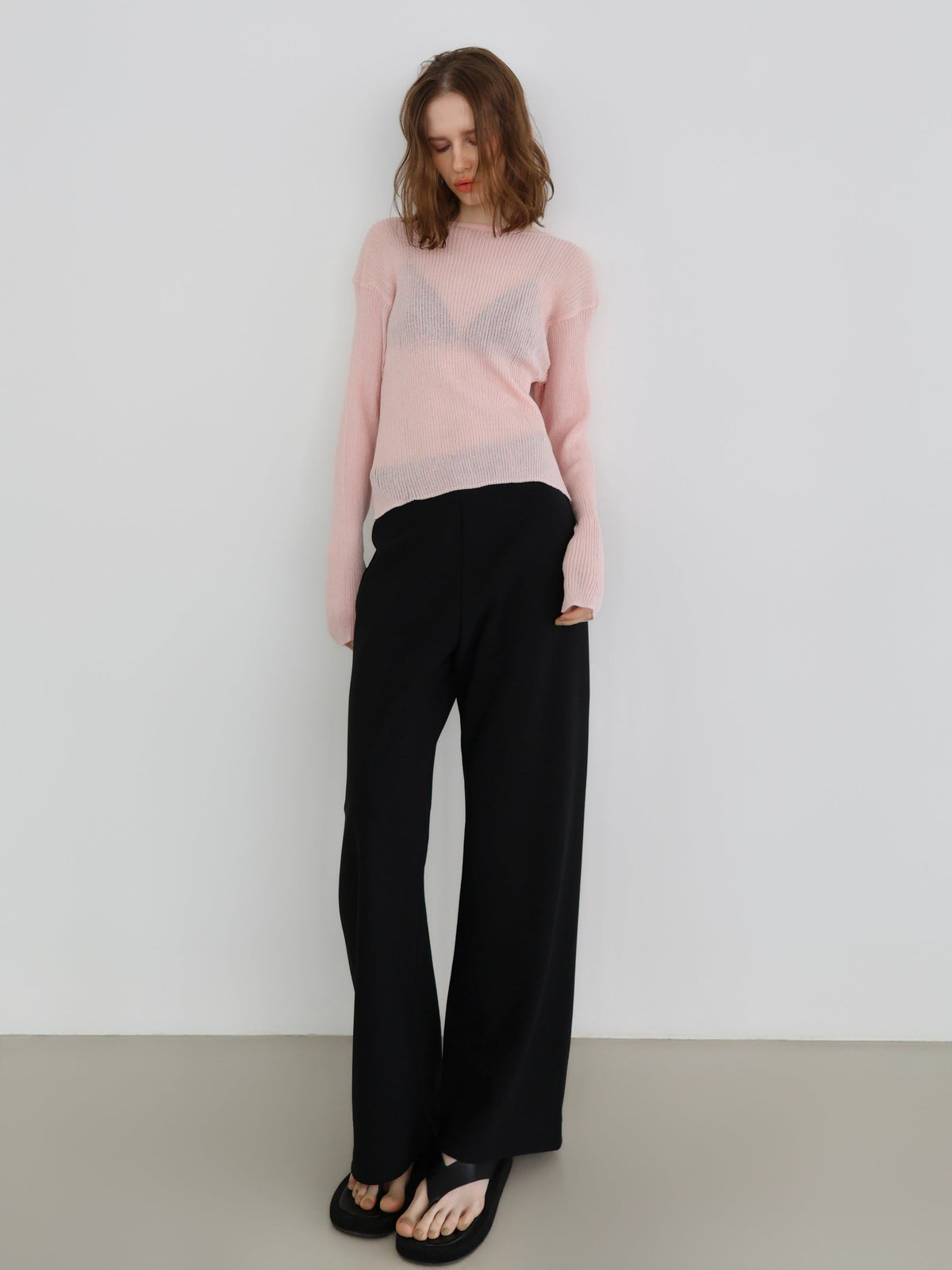 【NOWNS】Inès | Soft banding pants