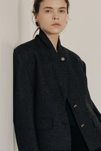 【ELBORN】Petra Crop Wool Jacket