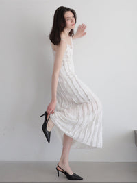 【SAMPLE SALE / célon】luna lace cami dress